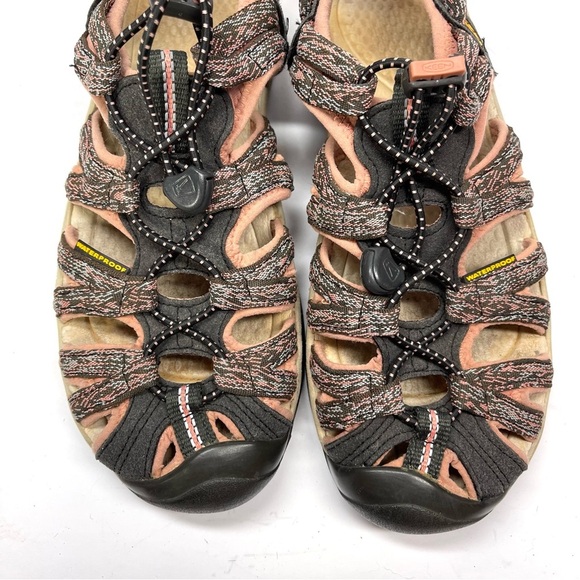 Keen Sandals Women’s Size 7 Whisper Lightweight Trail Coral Tan - Picture 3 of 10